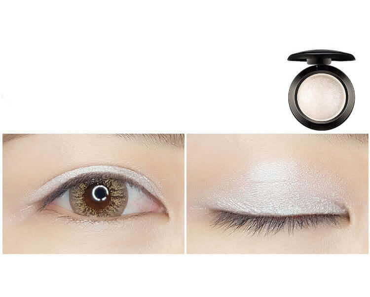 Monochromatic eye shadow tray