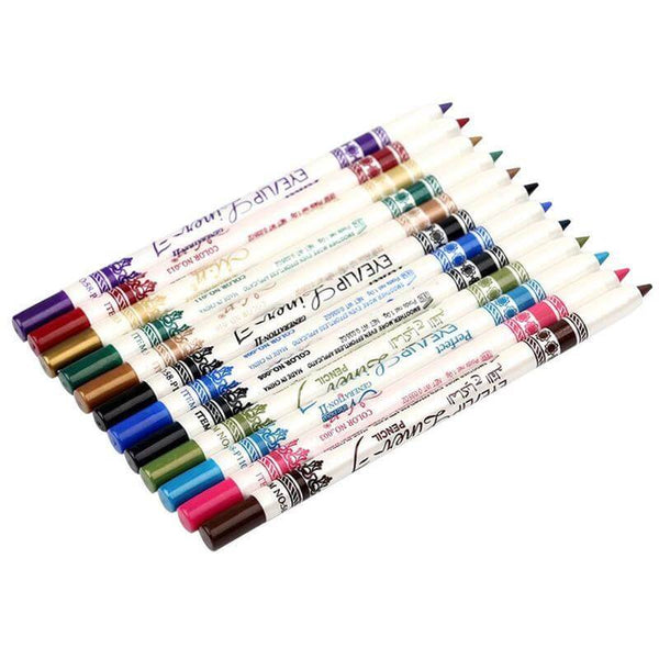 12 Colors Eyeliner Highlighter Eye Shadow Pen