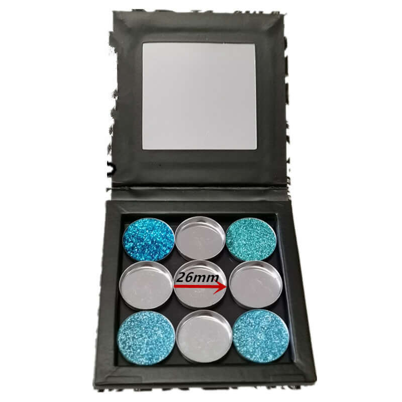 Eye shadow storage tray